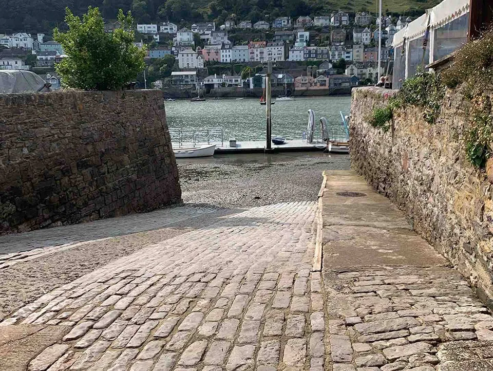 Kingswear quay